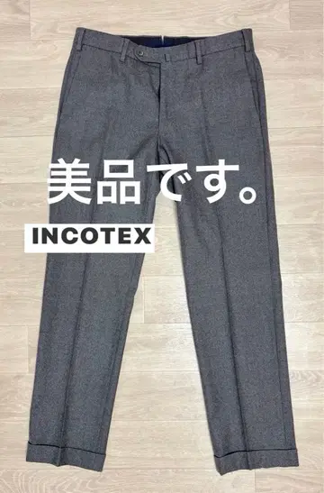 INCOTEX SUPER100's 002x1 울 슬랙스