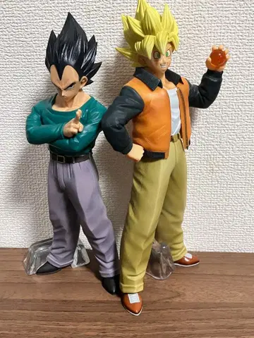 드래곤볼 제일복권 카카콜렉션 손오공&베지터 피규어 상자 없음 개봉품