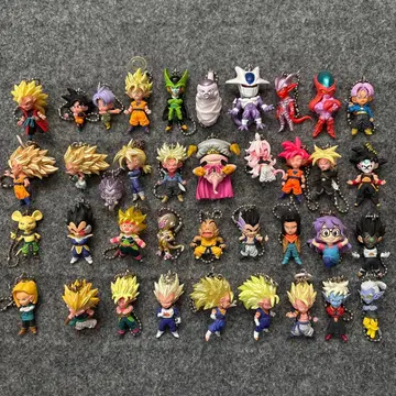 드래곤볼 피규어 키링 세트