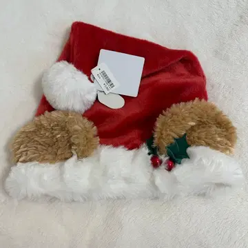 [택 포함 새상품] 디즈니 2024년 크리스마스 더피 산타 모자