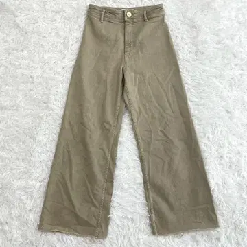 ZARA 자라 마린 스트레이트 데님 와이드 팬츠 하이웨스트 M