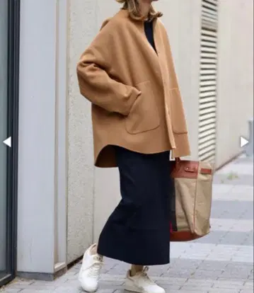 FRAMeWORK 프레임워크 해밀턴 리버 크루넥 코트 34