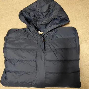 크로커다일 네이비 후드 부착 다운 자켓 [ 미사용 새상품 LL ]