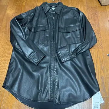 나노 유니버스 F 가죽 셔츠 자켓