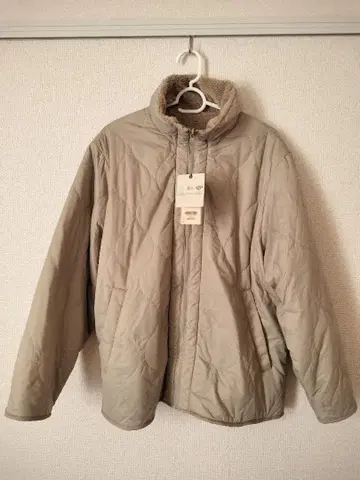 [ 발수 가공 워셔블 ] 리버서블 스탠드 숏 블루종