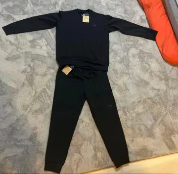 THE NORTH FACE 블랙 트레이닝복 조거 팬츠 세트 M