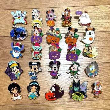 디즈니 핀 배지 핀즈 할로윈 크리스마스 미키 미니