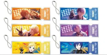 프로세카 앙스타 콜라보 티켓풍 아크릴 참 프로세카 컴플리트