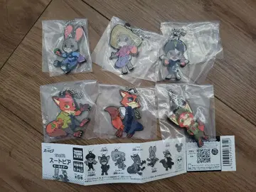 데포라바! 주토피아 러버 키링 컴플리트 세트 닉 주디