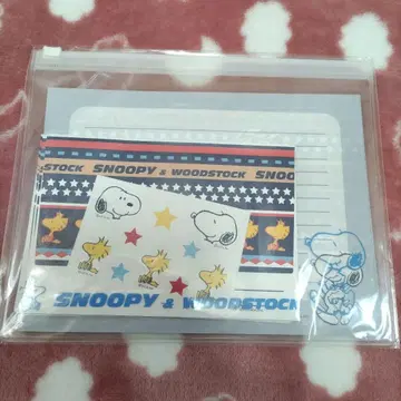 산리오 스누피 레터 세트 레트로 당시 물품