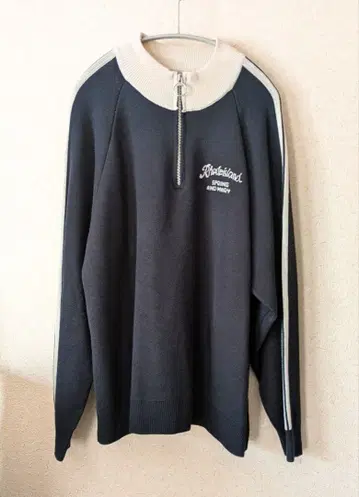 니코앤드 하프 ZIP 라인 니트 풀오버