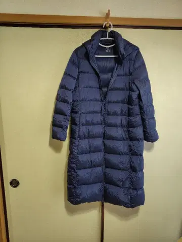 UNIQLO 유니클로 블랙 다운 자켓 XXL 후드 부착