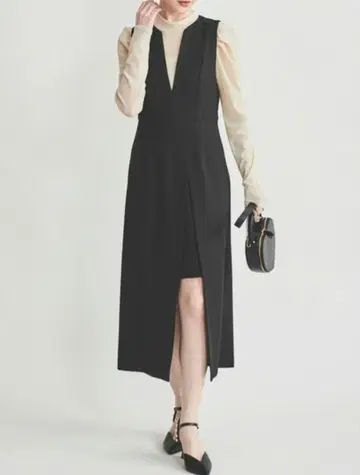 레이어드 펜슬 점프 스커트 트란테안