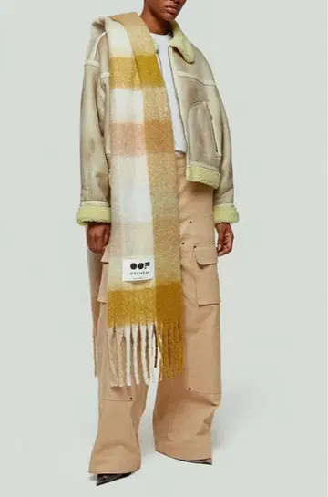 OOFWEAR 이탈리아 브랜드 에코 머플러 스톨 대형