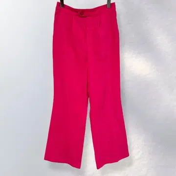 투 핑크 2PINK 스트레이트 팬츠 슬랙스 화려함 깔끔함 L [ i480