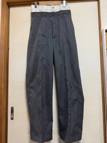 [ 새상품급 ] jouetie 줄무늬 레이어드 스타일 슬랙스 팬츠 M