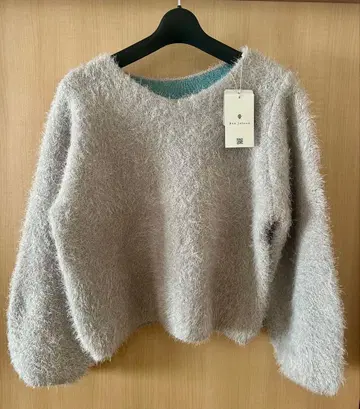 [ 새상품 ] 2025년 신상 부즈루드 더블 페이스 2way 샤기 니트