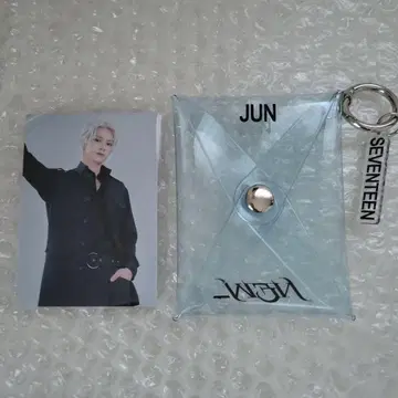 SEVENTEEN _new 준 클리어 파우치