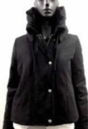 Barak 다운 자켓 프리 사이즈 블랙