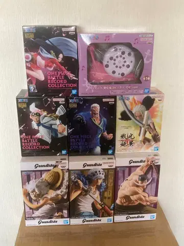 미개봉 새상품 원피스 프라이스 피규어 8종 세트