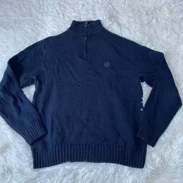 CHAPS 챕스 니트 하프 지퍼