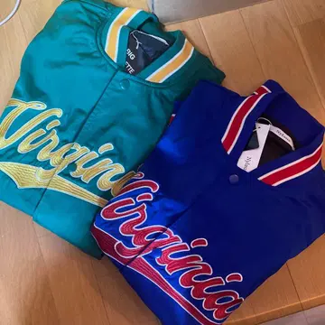 새상품 2개 세트 판매 바시티 자켓 빅 사이즈