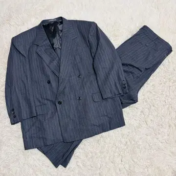 [빅 사이즈] DUNHILL 던힐 수트 더블 셋업 그레이