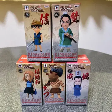 킹덤 수집용 피규어 vol.2 5종 세트 미개봉품