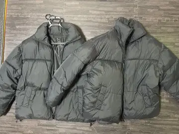 블랙 다운 자켓