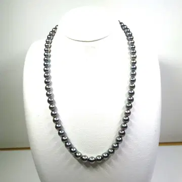 말림이 매우 예쁜 진주! 실버 와타마 진주 목걸이