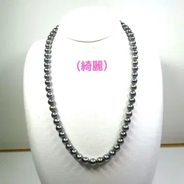 관혼상제 천연 와규 진주 목걸이 광택 최고 6.5~7mm