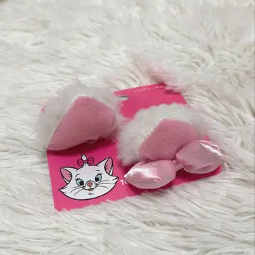 디즈니 마리 패치 핑 머리띠 헤어핀