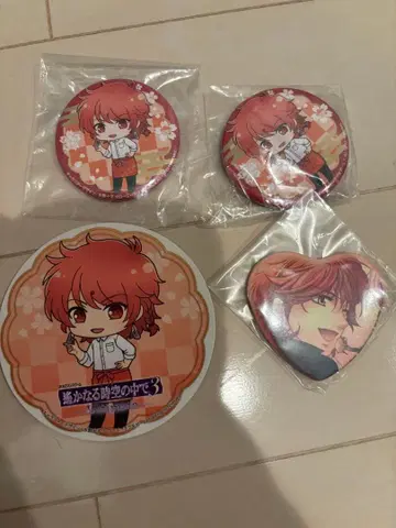 아득한 시공 속에서 3 히노에 캔뱃지 세트