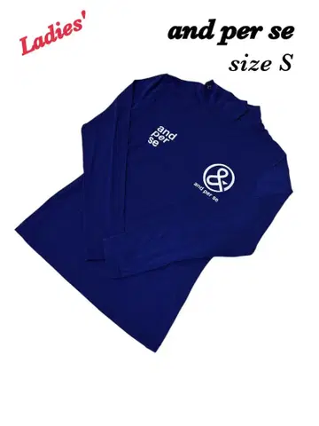 and per se 앤퍼시 모크넥 셔츠 여성용 S