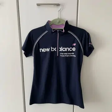[ 새상품 ] 뉴발란스 여성용 골프웨어 셔츠 네이비 M 사이즈