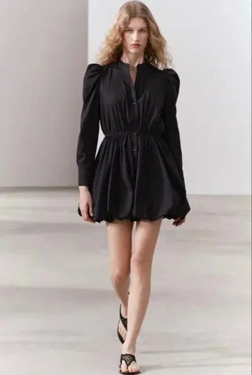 ZARA 벌룬 미니 원피스 미사용 새상품