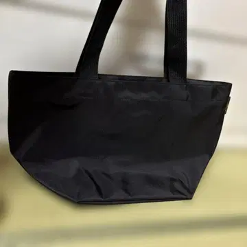 [ 미사용 새상품 ] 에르베샤 펠리에 블랙 보트형 나일론 토트백
