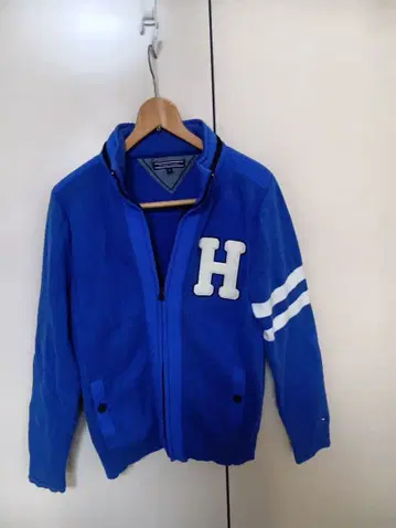 타미힐피거 플리스 집업 자켓