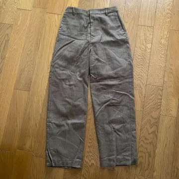 Ray BEAMS 체크 무늬 팬츠