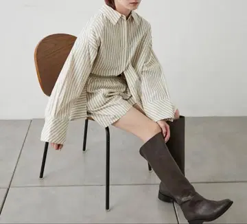 mystic (미스틱) [mline] 스트라이프 셔츠