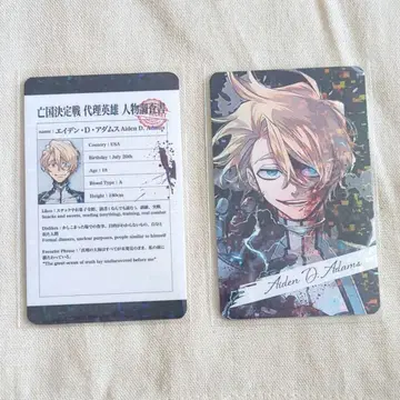 열강전선 에이든 트레이딩 홀로그램 카드