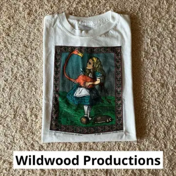 Wildwood Productions 원더랜드 앨리스 T셔츠 USA