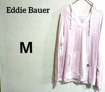 Eddie Bauer 핑크 후드 부착 후드티 [ M ]