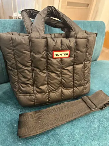 헌터 퀼팅 토트백 숄더백 헌터