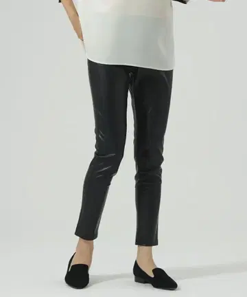 CAST: 캐스트콜론 인조 가죽 스키니 팬츠 블랙 택 포함