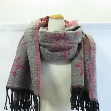 새상품 대형 스톨 에스닉 동양풍 머플러 숄 멋쟁이 M107