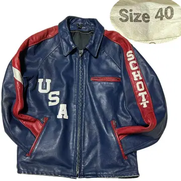 [ 90s ] 샷 싱글 라이더 USA 카라 부착