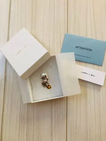 커틀러리 & 비쥬 귀걸이 (한쪽용)