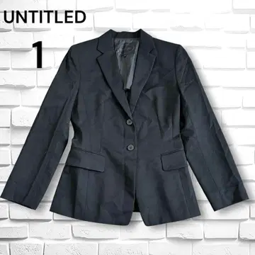 언타이틀 테일러드 자켓(1) 블랙 울 혼방 정장 자켓
