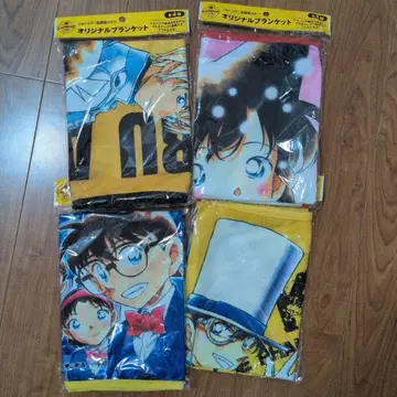 명탐정 코난 조지아 오리지널 담요 4개 세트